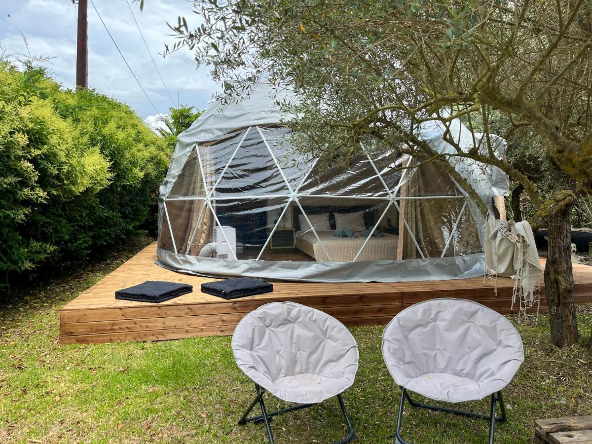 Hotel Manna Gea Glamping Domes Vonitsa Exterior foto